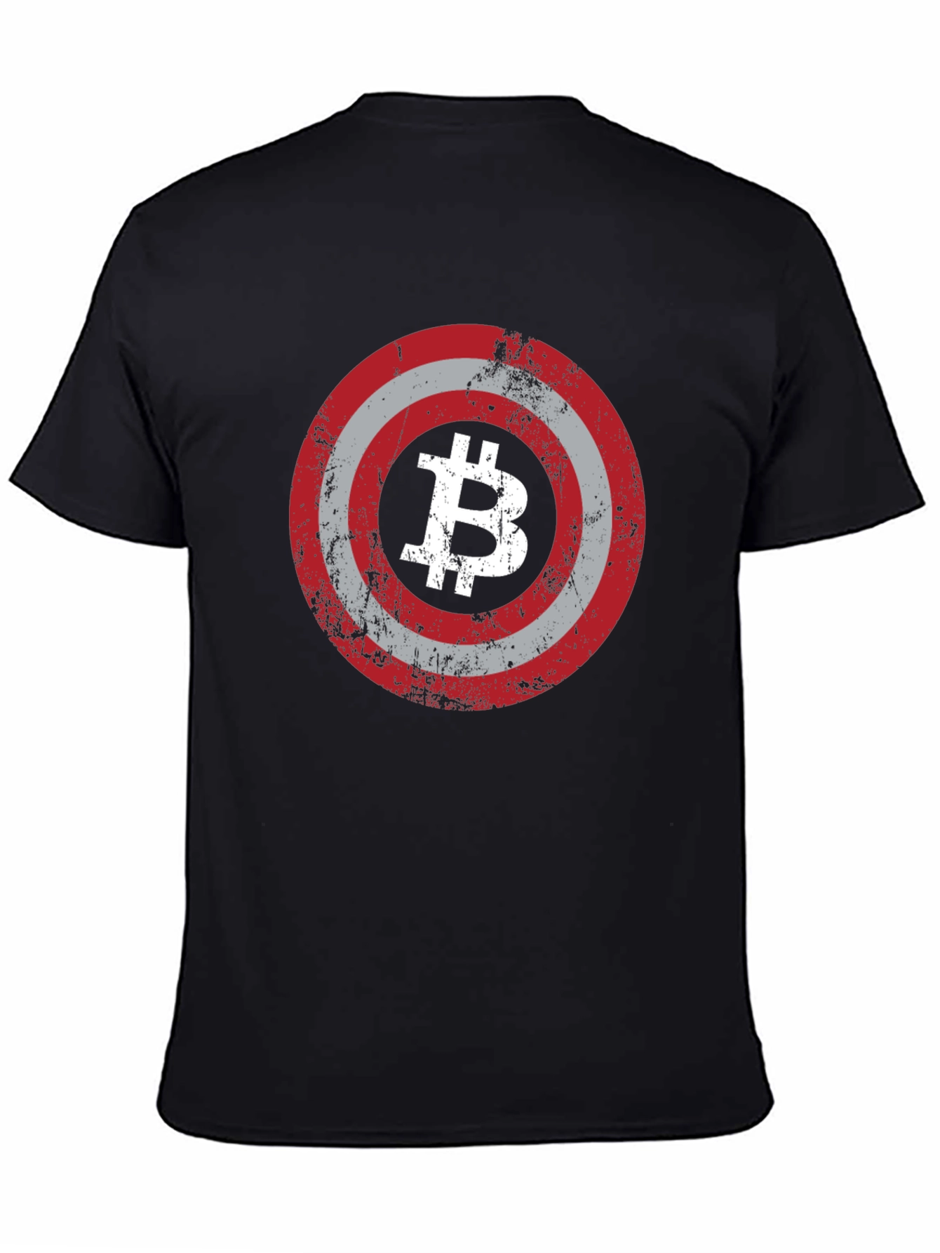 Bitcoin Shield T-Shirt - Crypto Captain Tee