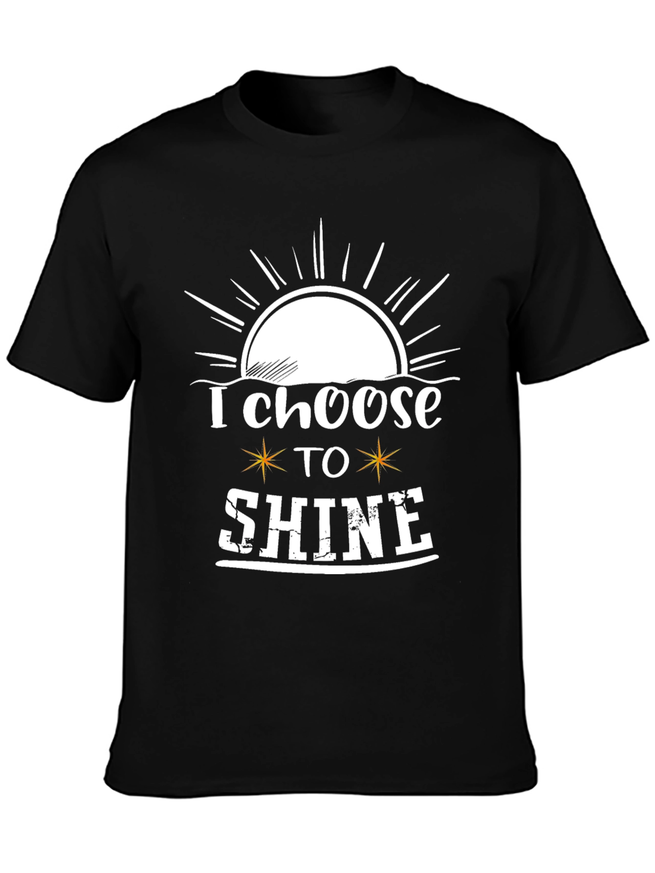 I Choose To Shine Graphic T-Shirt - Inspiring Tee