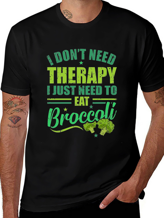 Eat Broccoli T-Shirt - Therapy Alternative