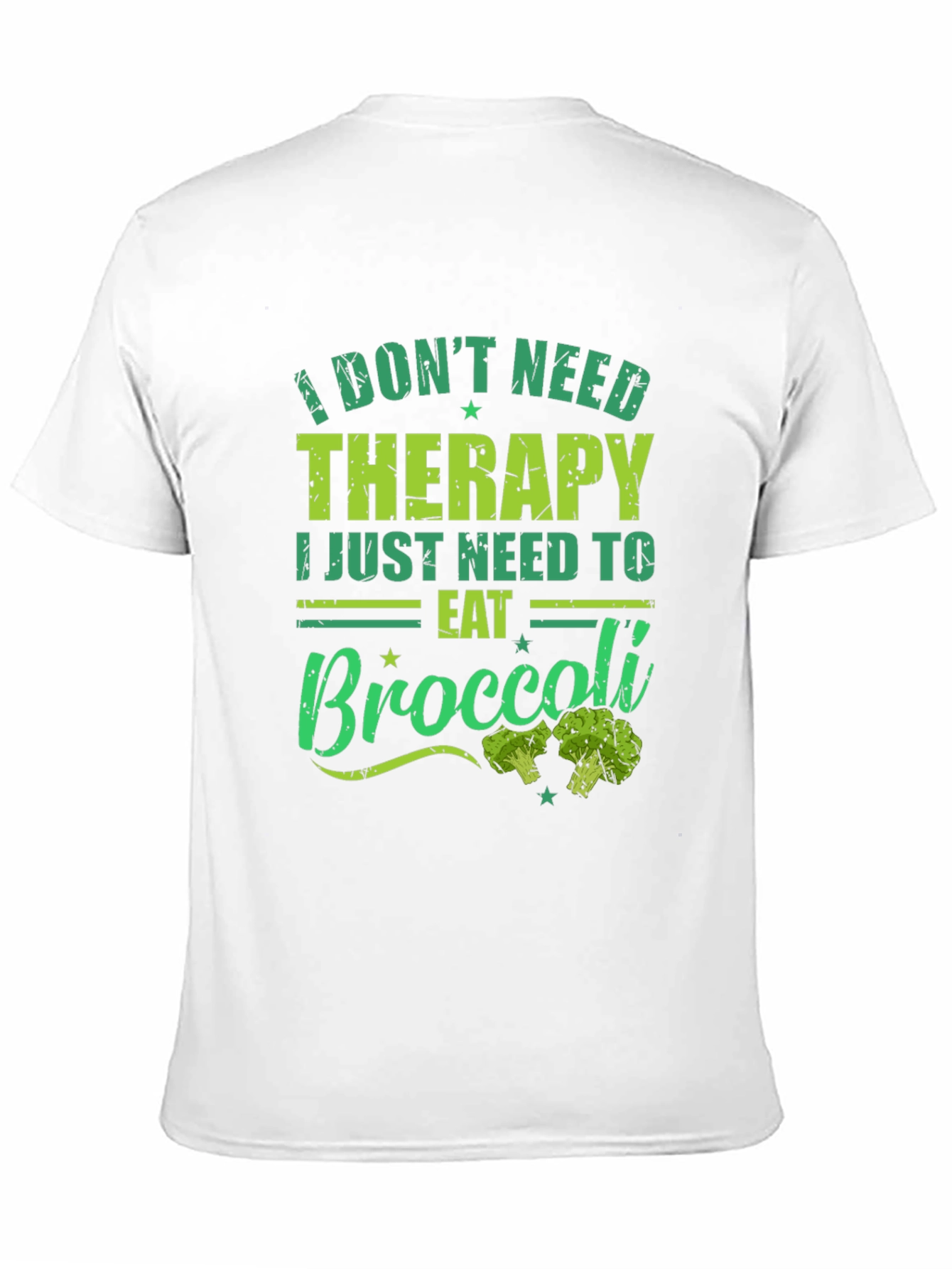 Eat Broccoli T-Shirt - Therapy Alternative