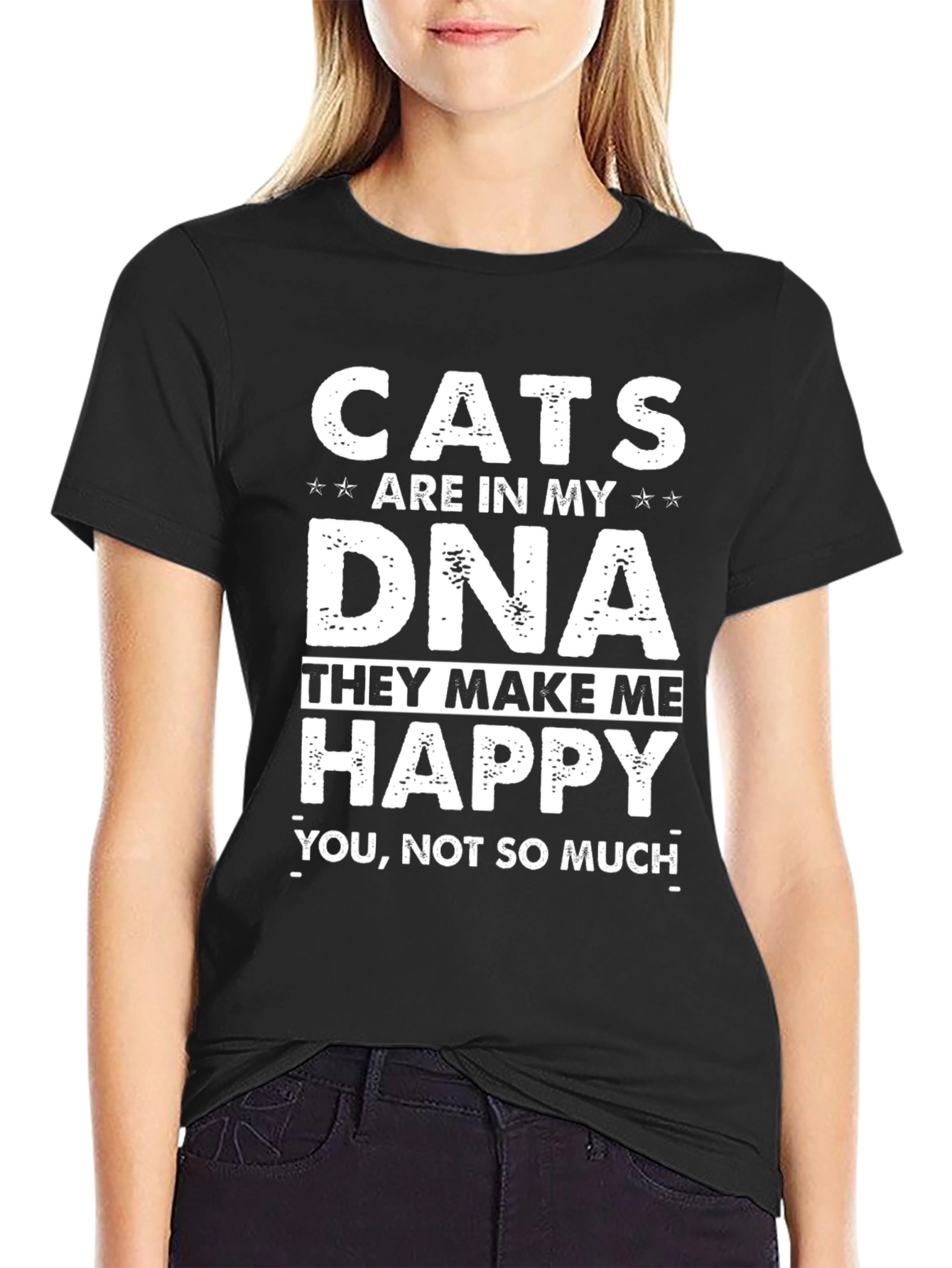 Cats Are in My DNA T-Shirt