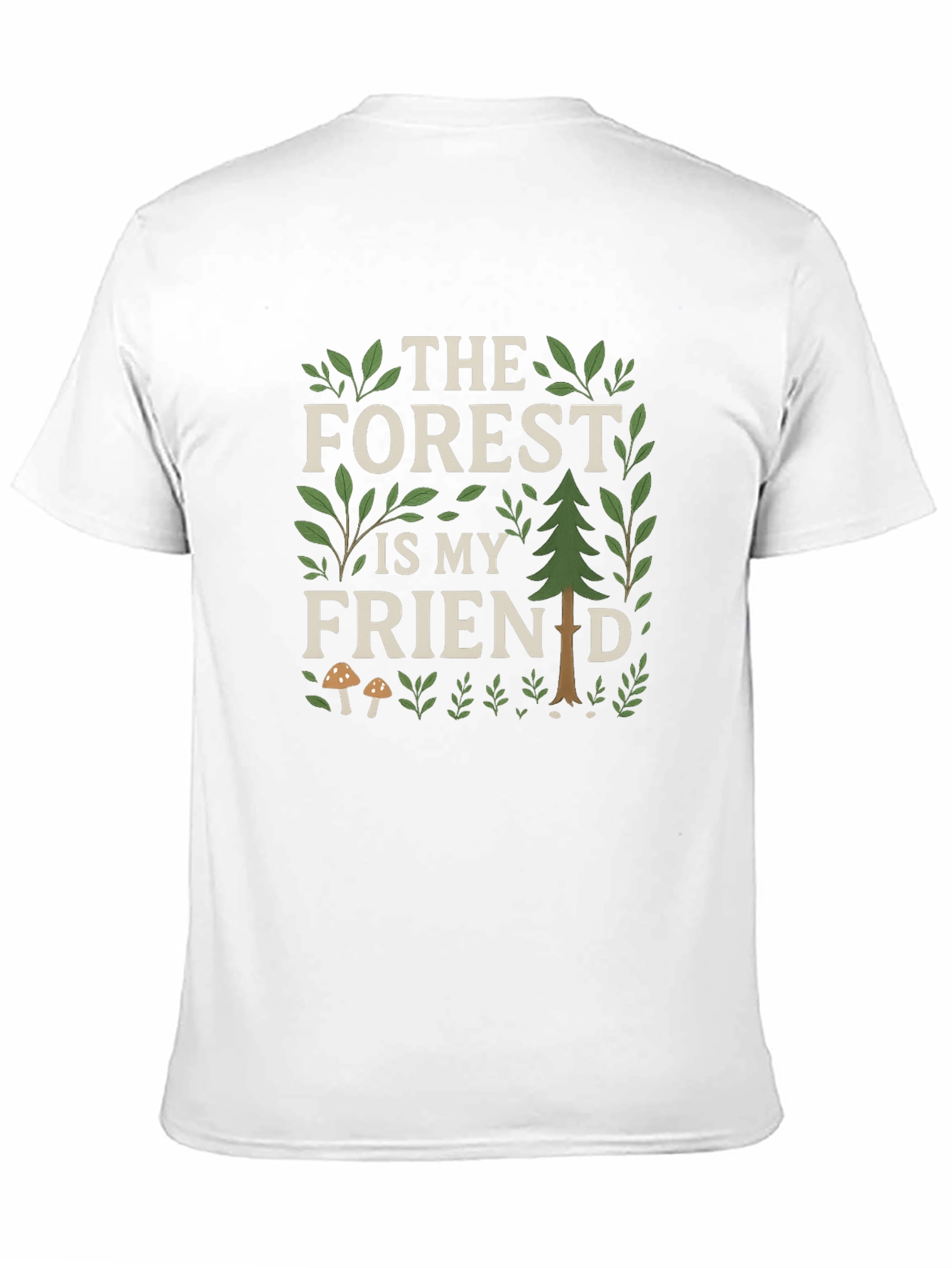 Forest Friend Graphic Tee - Nature Lovers Shirt