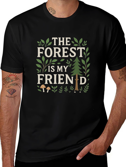 Forest Friend Graphic Tee - Nature Lovers Shirt