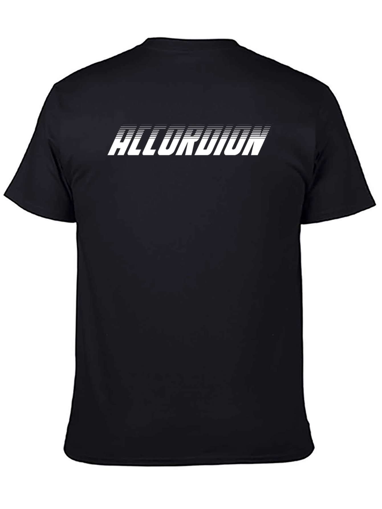Allurdiun Black Graphic Tee