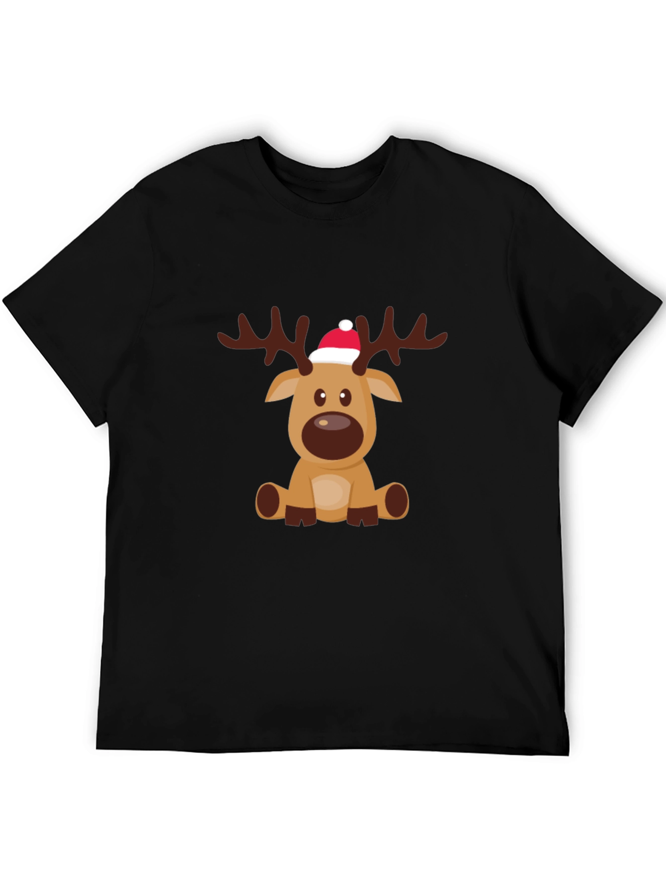 Cute Reindeer Christmas Holiday Tee