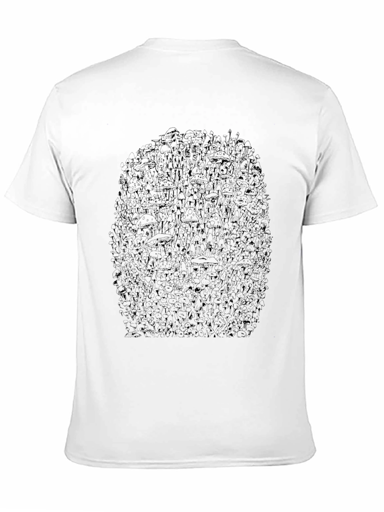 Black Graphic Print Casual Tee