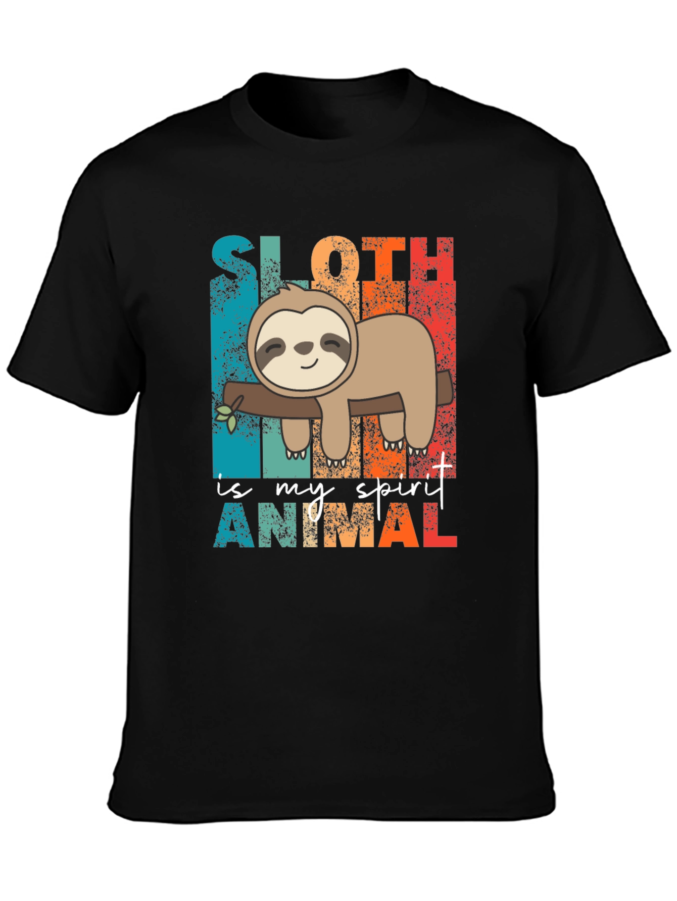 Sloth Spirit Animal Graphic Tee