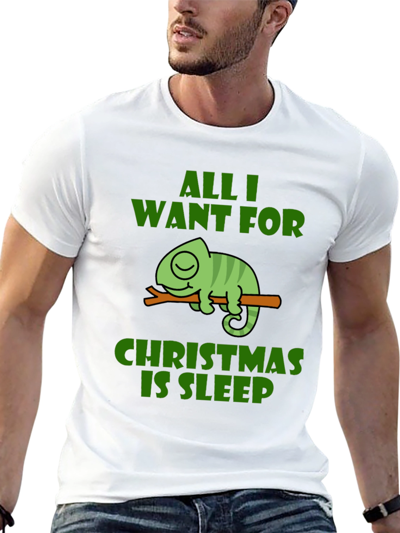 All I Want For Christmas Sleep T-Shirt