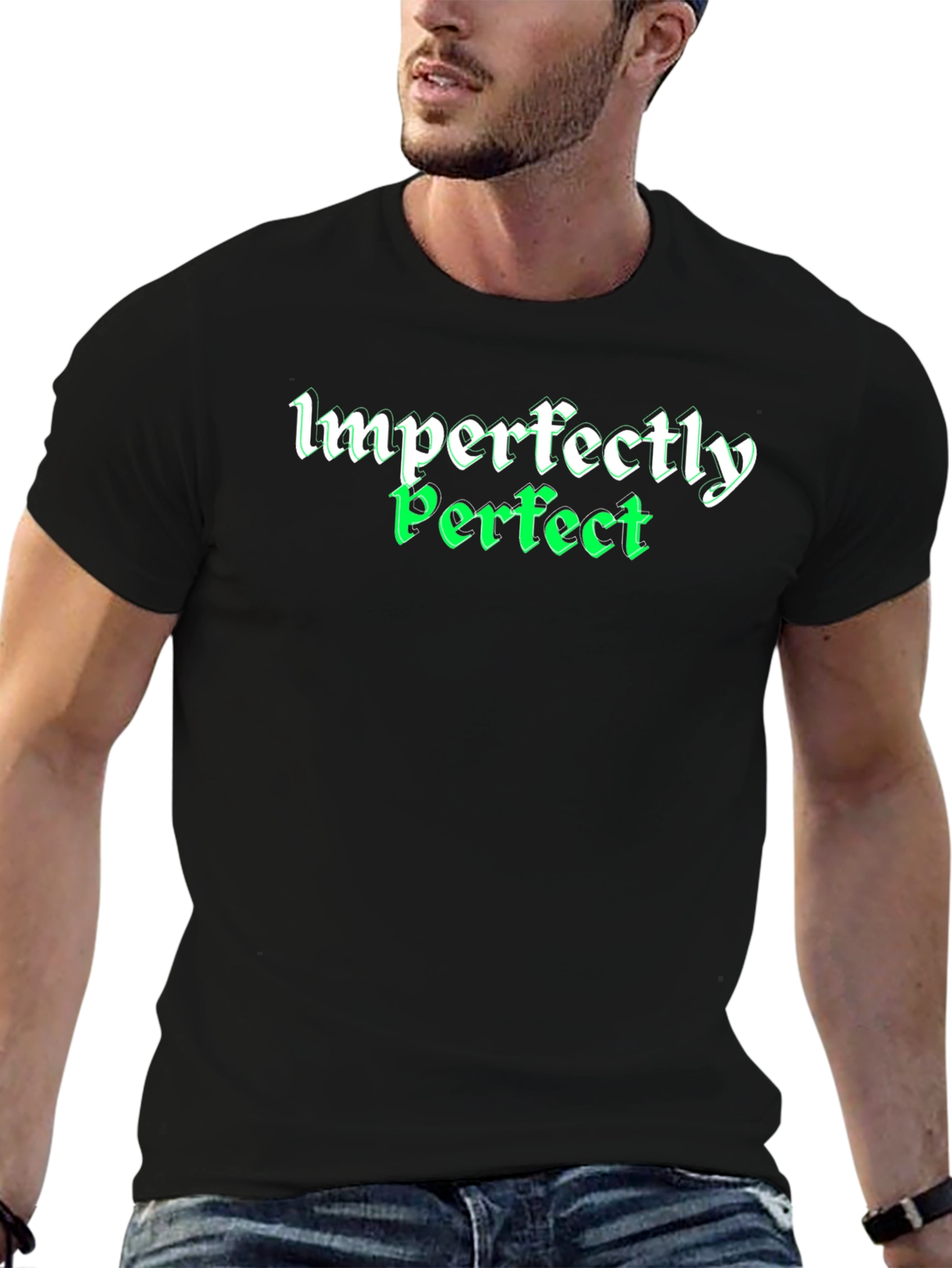 Imperfectly Perfect Graphic Tee - Soft Cotton Blend