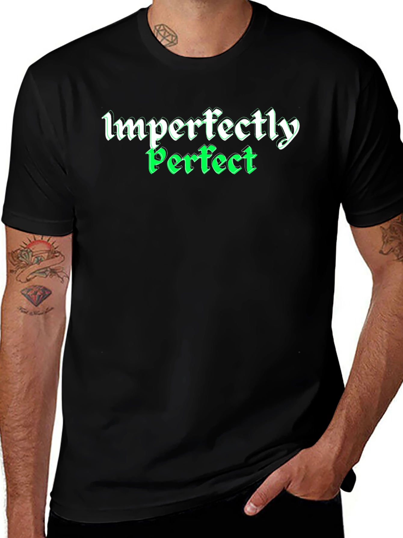 Imperfectly Perfect Graphic Tee - Soft Cotton Blend