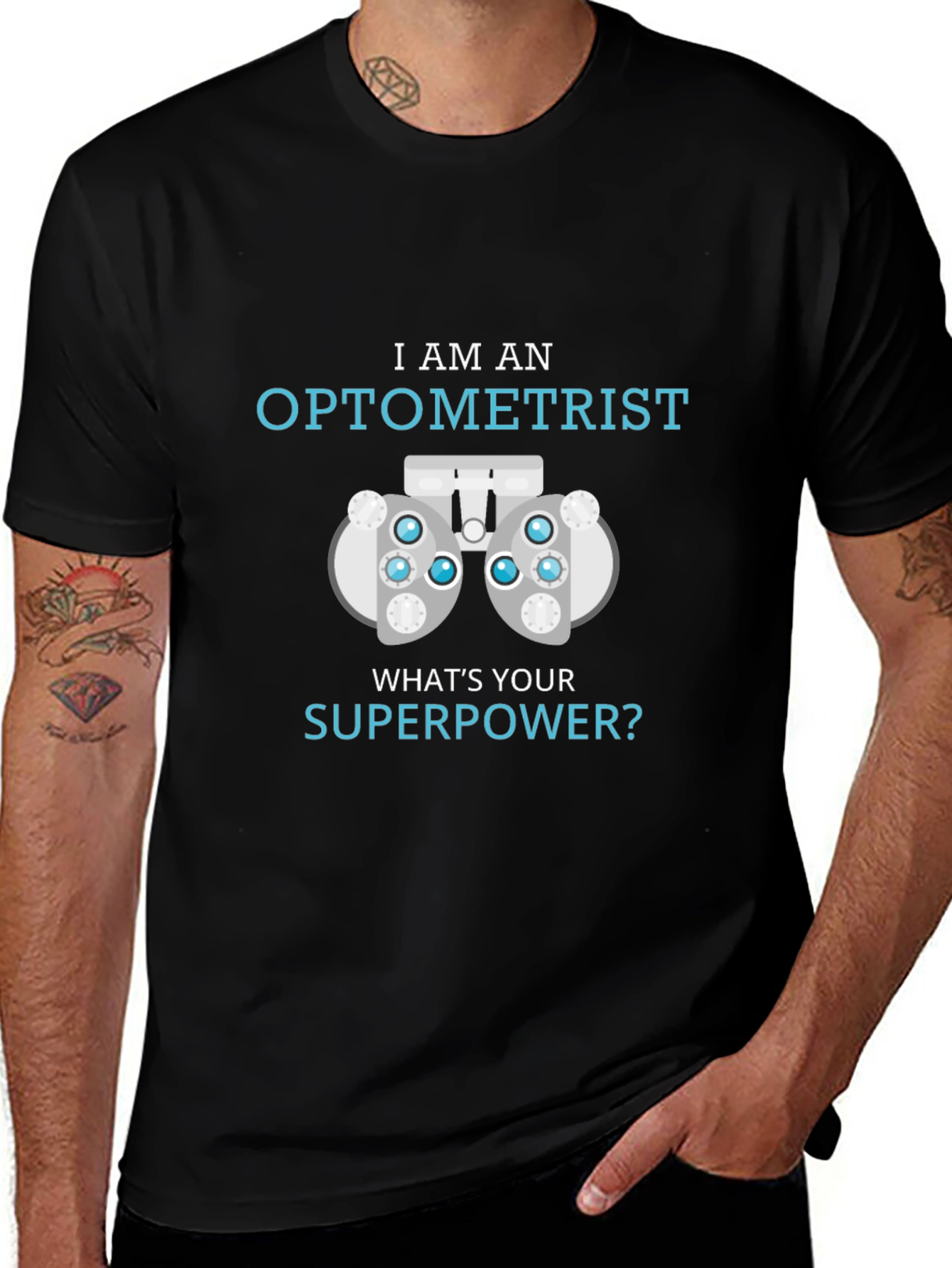 Optometrist Superpower T-Shirt - Eye Doctor Gift