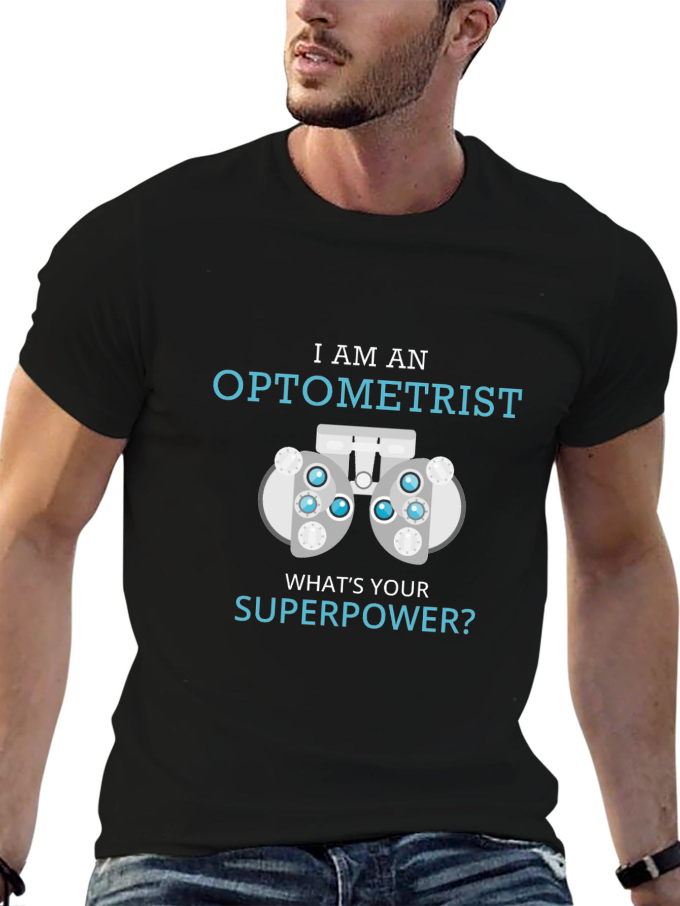 Optometrist Superpower T-Shirt - Eye Doctor Gift
