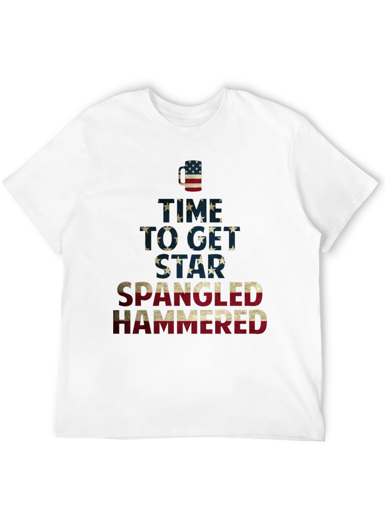 Star Spangled Hammered T-Shirt