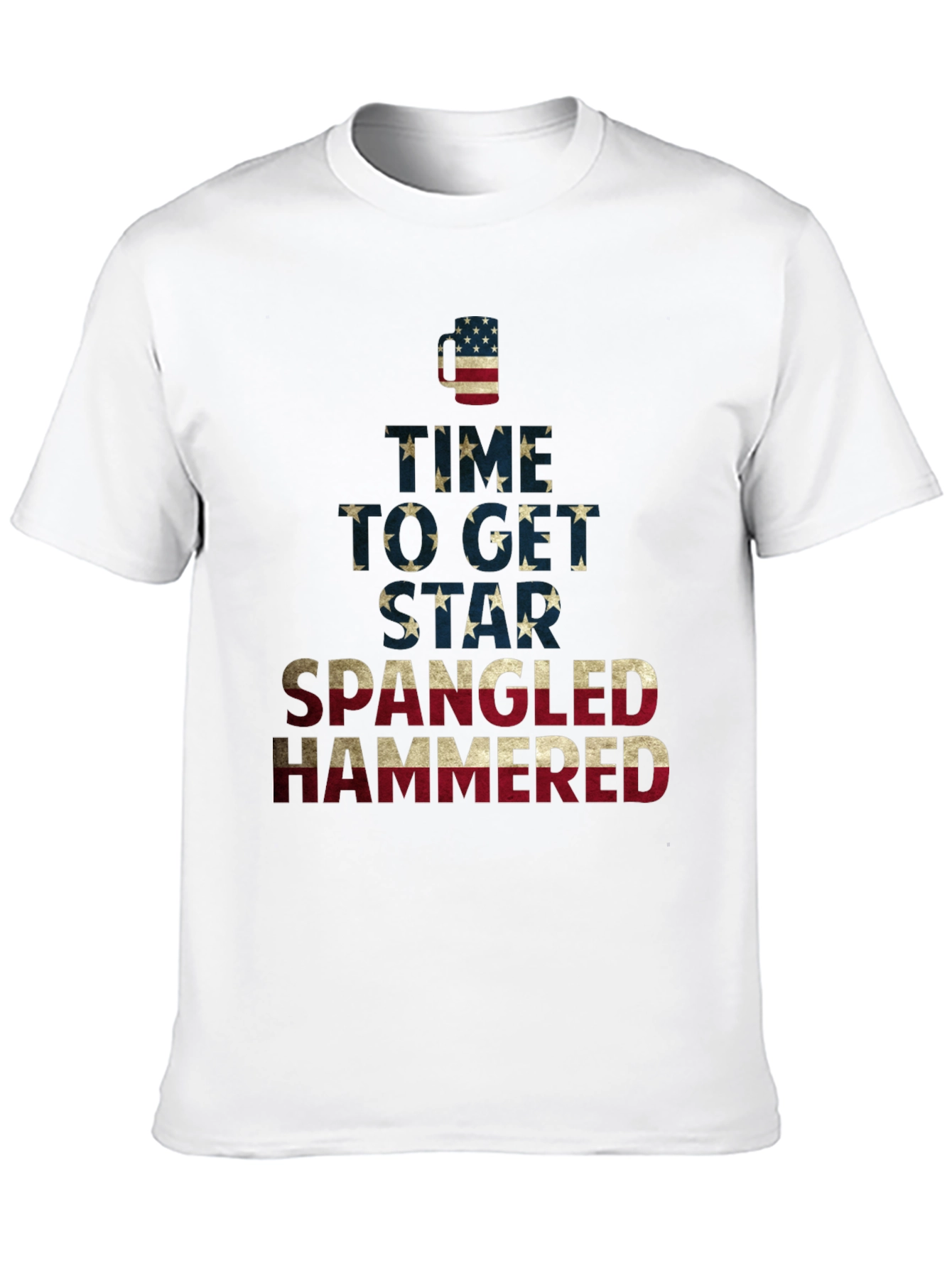 Star Spangled Hammered T-Shirt