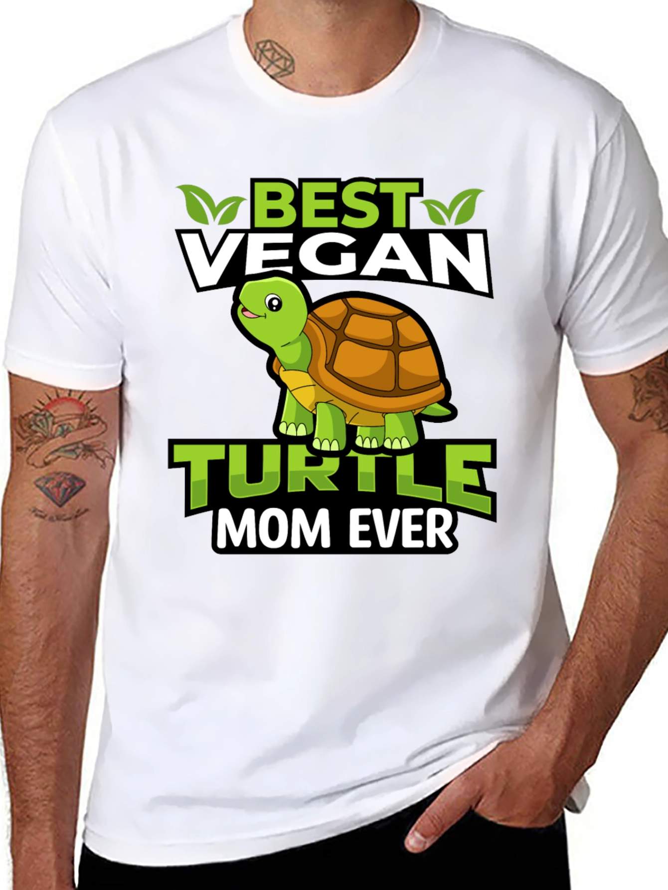 Best Vegan Turtle Mom Ever T-Shirt