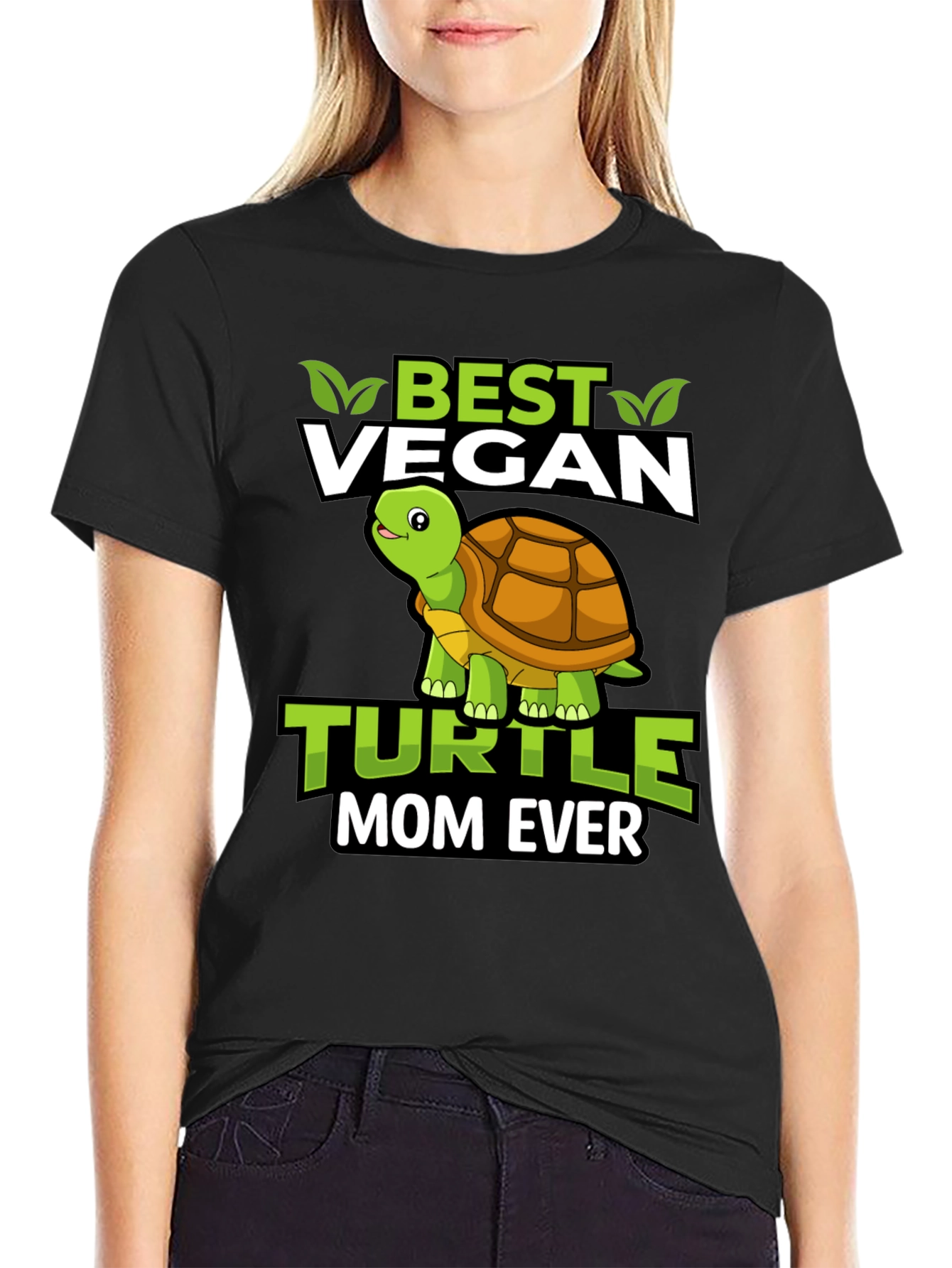 Best Vegan Turtle Mom Ever T-Shirt