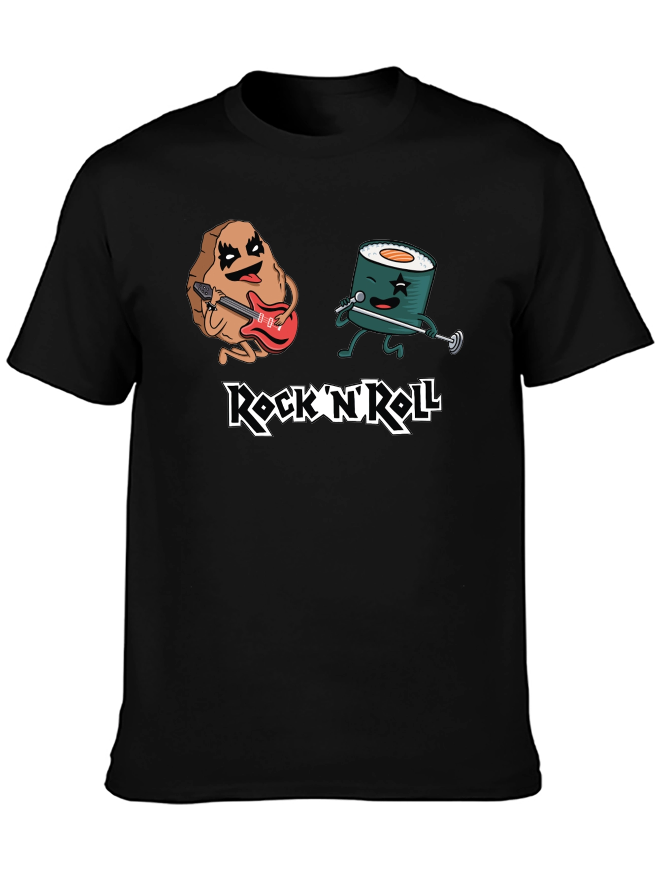 Rock N Roll Foodie T-Shirt