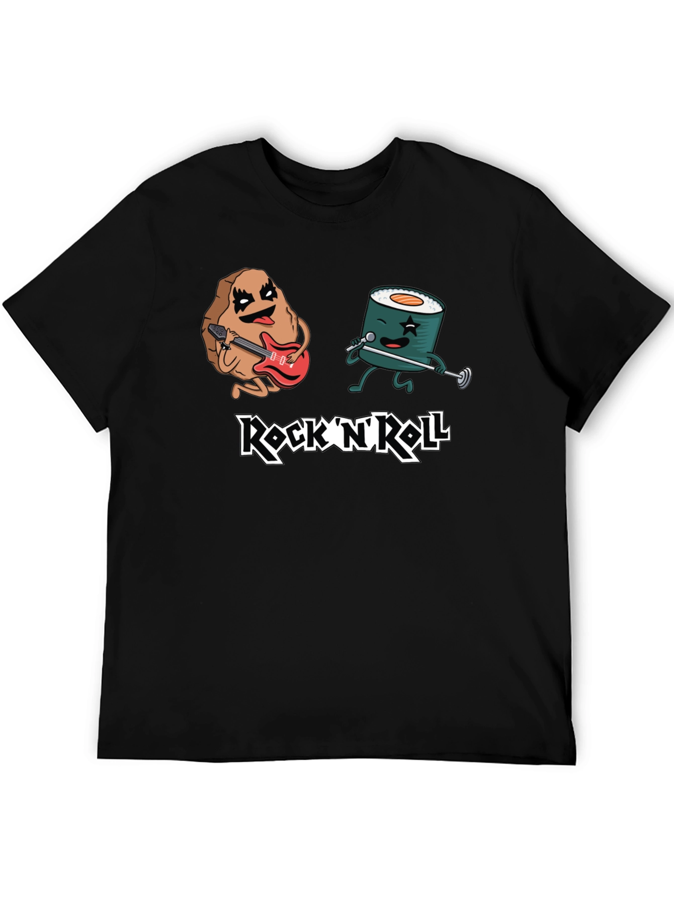 Rock N Roll Foodie T-Shirt