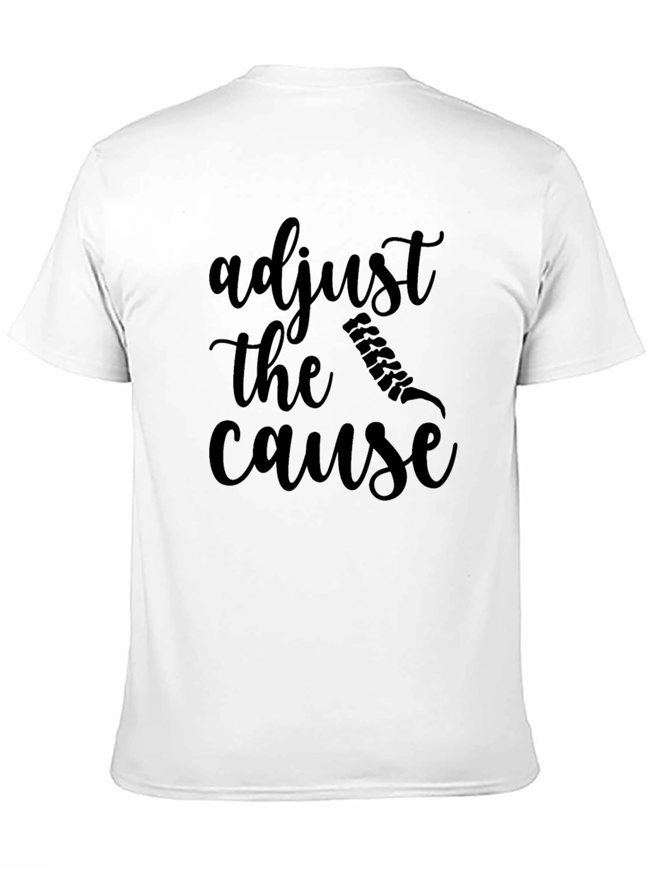 Adjust The Cause Graphic Tee - Black