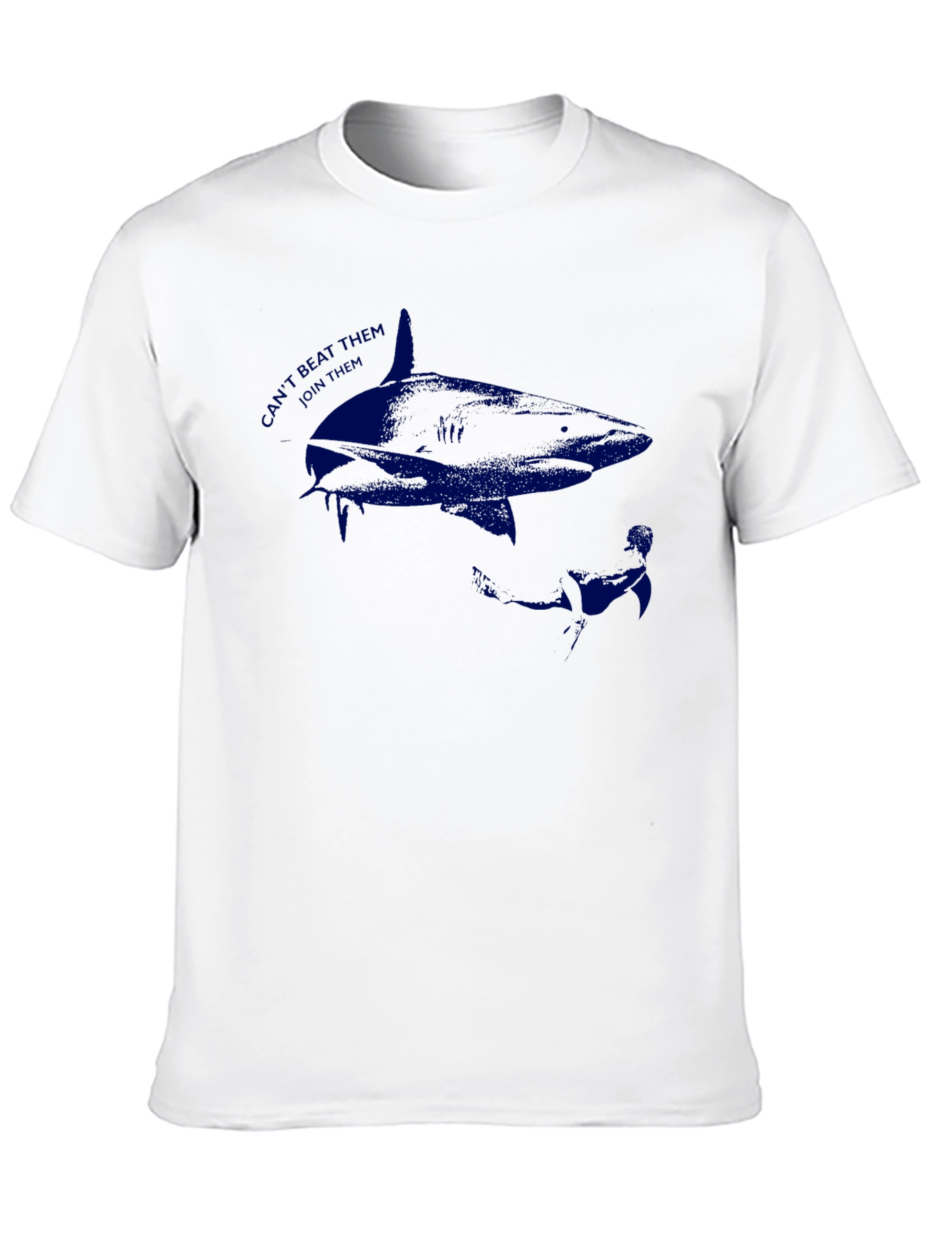 Shark Graphic Print T-Shirt