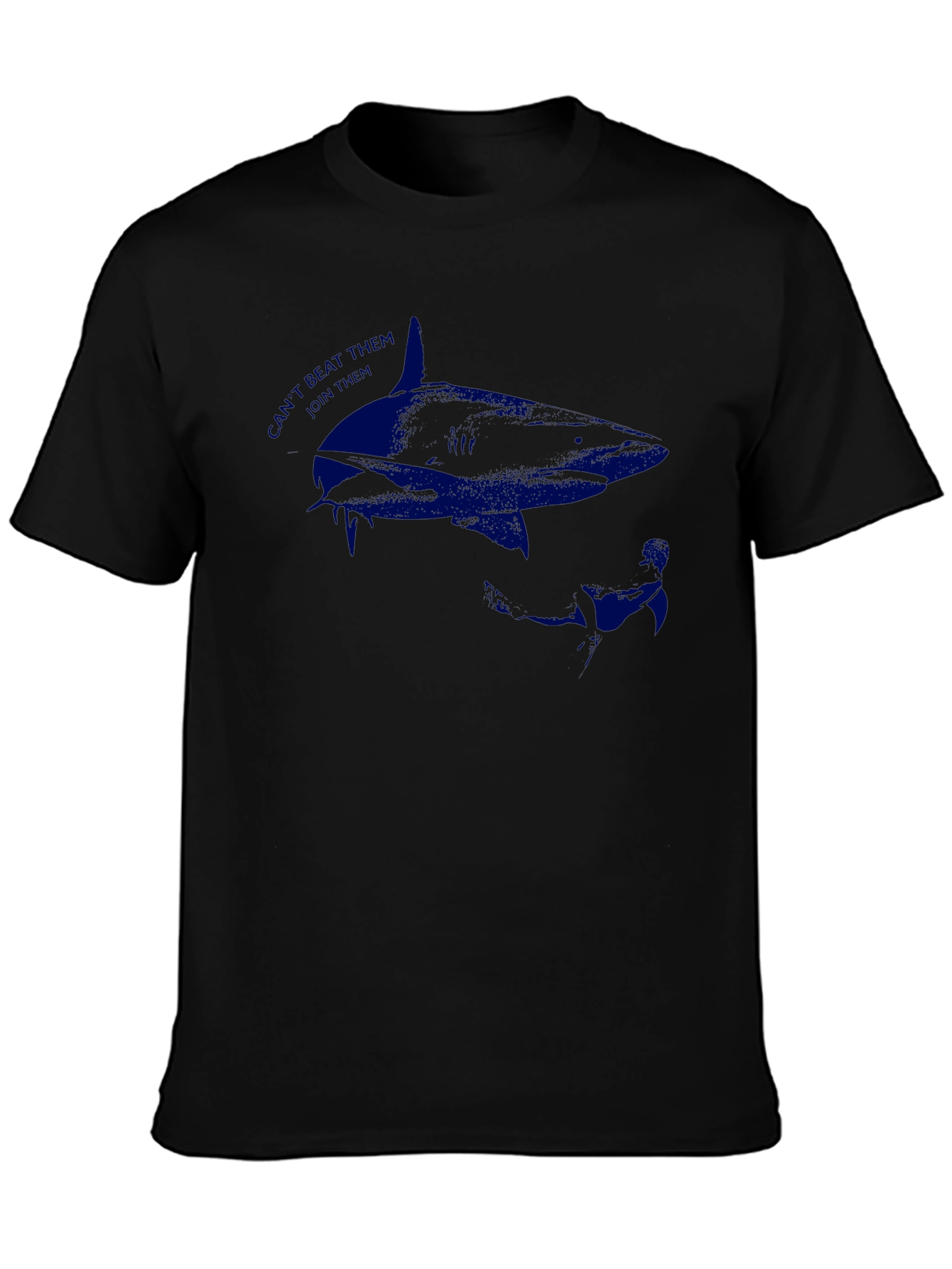 Shark Graphic Print T-Shirt
