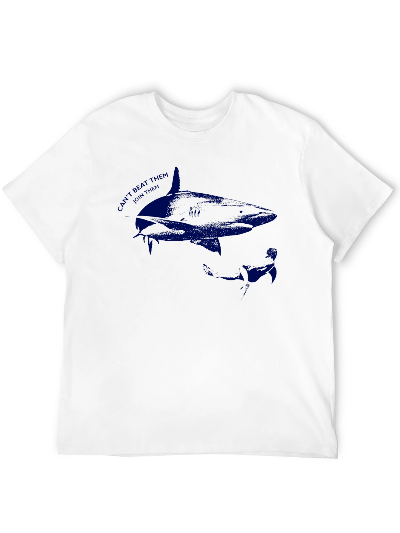 Shark Graphic Print T-Shirt