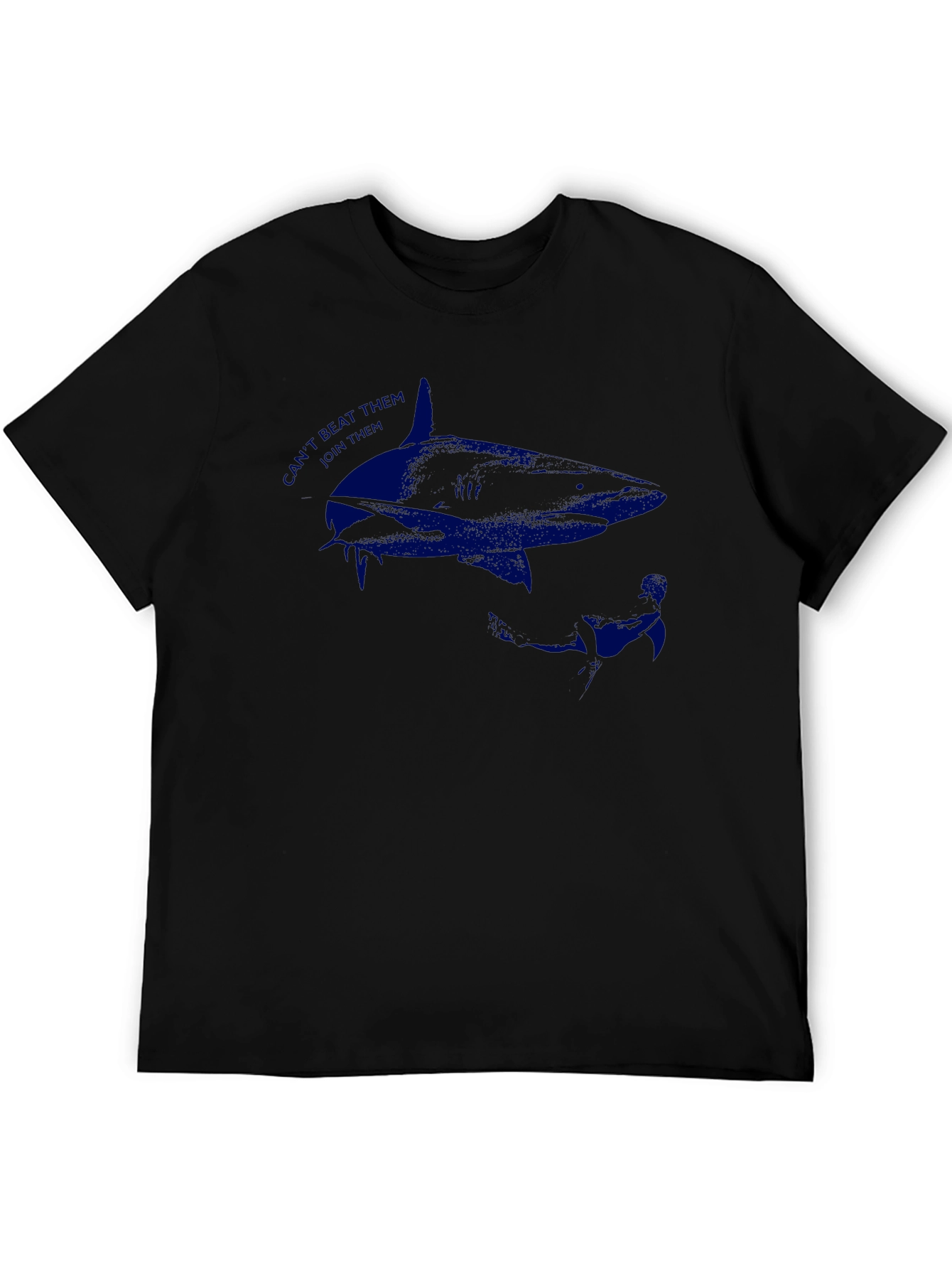 Shark Graphic Print T-Shirt