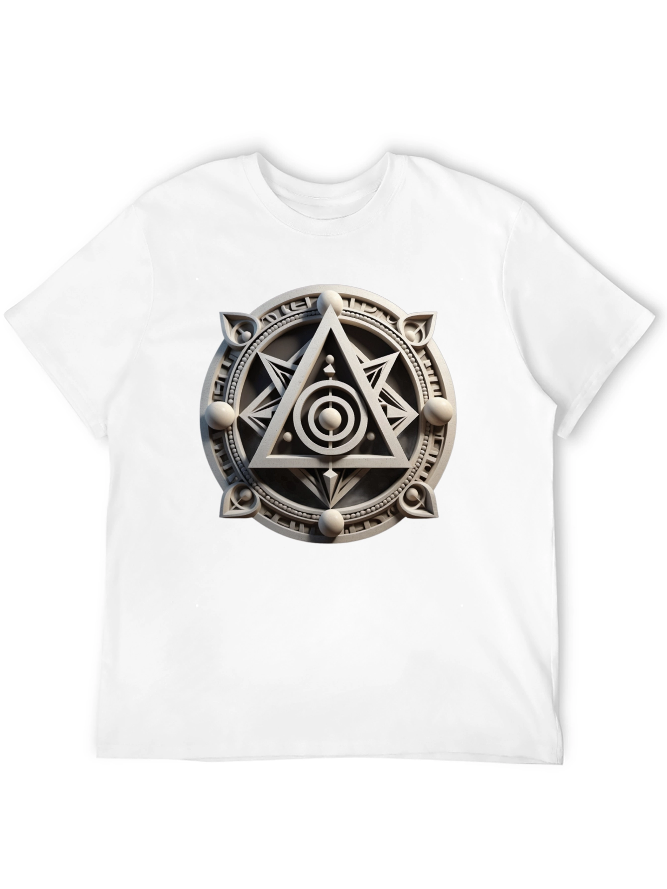 Mystic Symbol Graphic Tee - Geometric Design