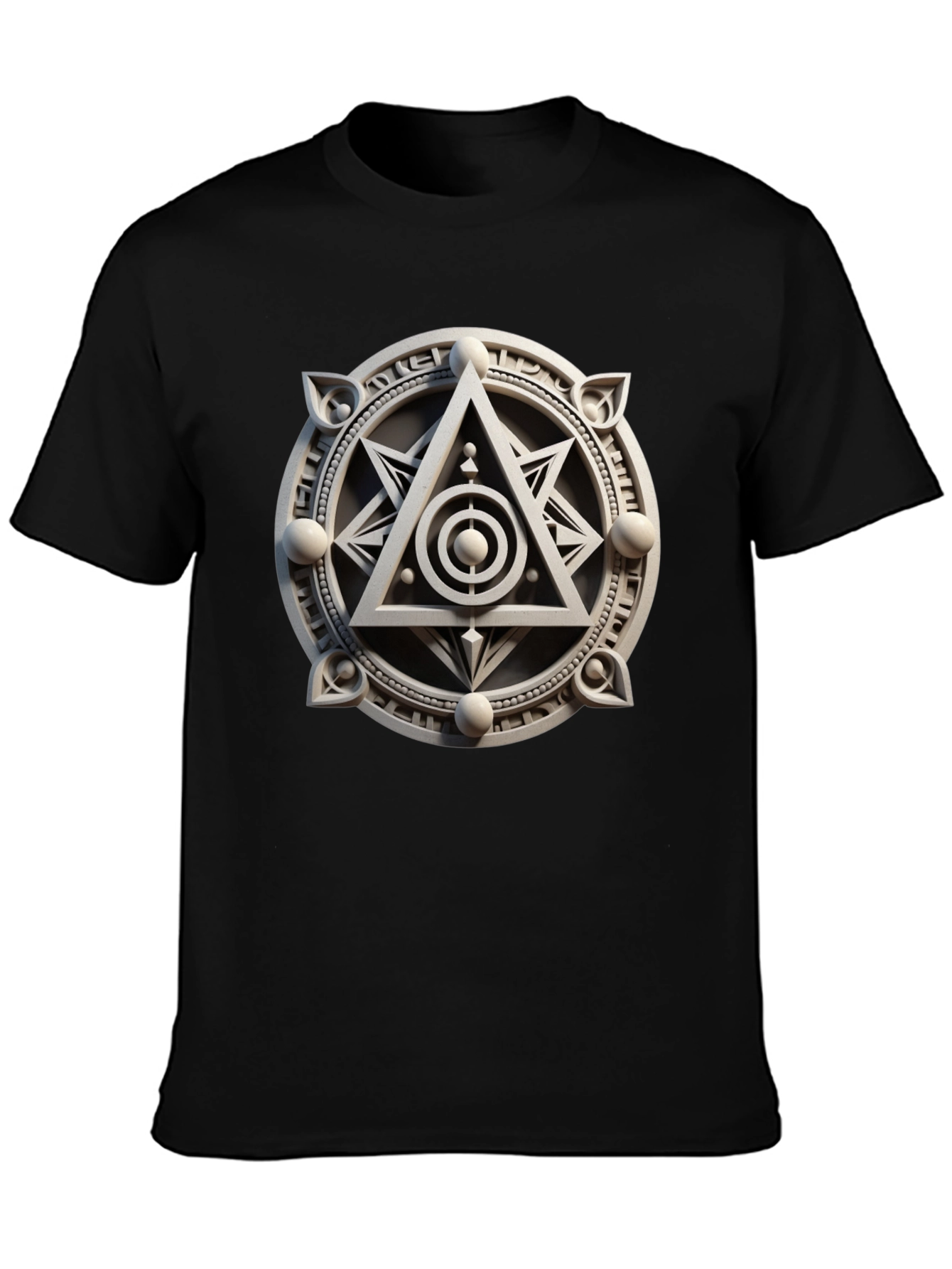 Mystic Symbol Graphic Tee - Geometric Design