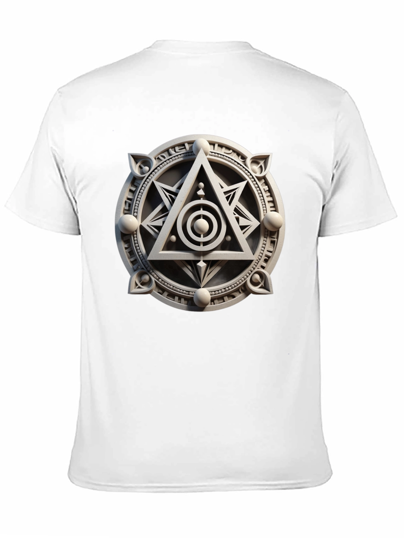 Mystic Symbol Graphic Tee - Geometric Design