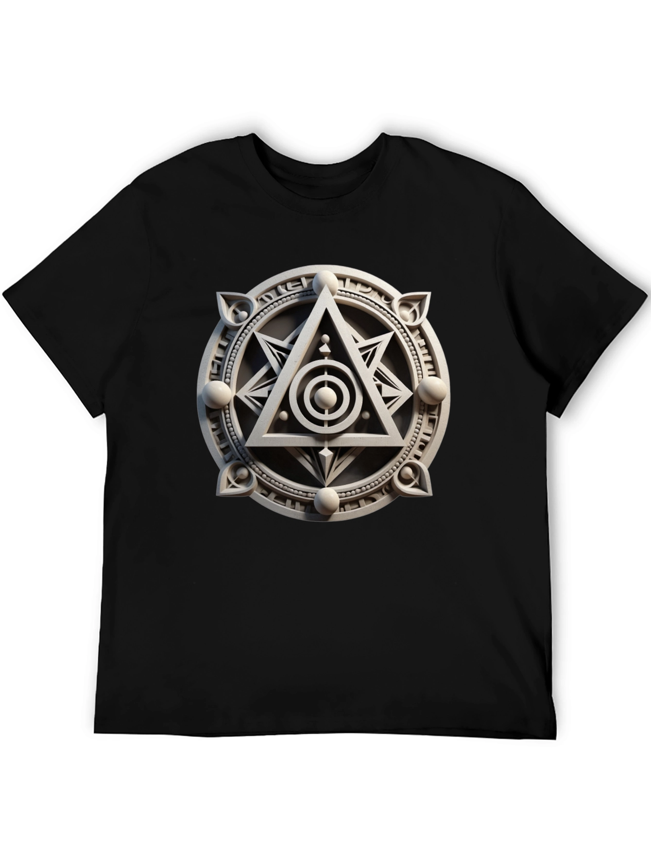 Mystic Symbol Graphic Tee - Geometric Design