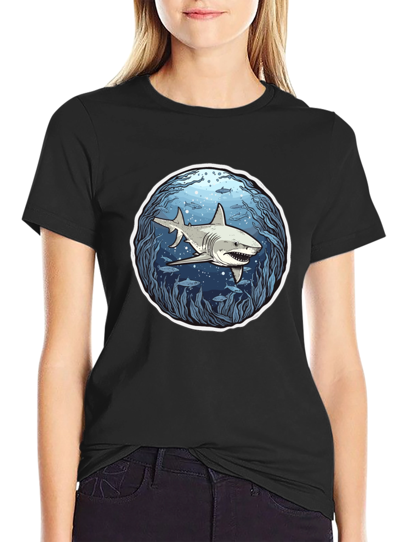 Shark Graphic Tee - Ocean Adventure