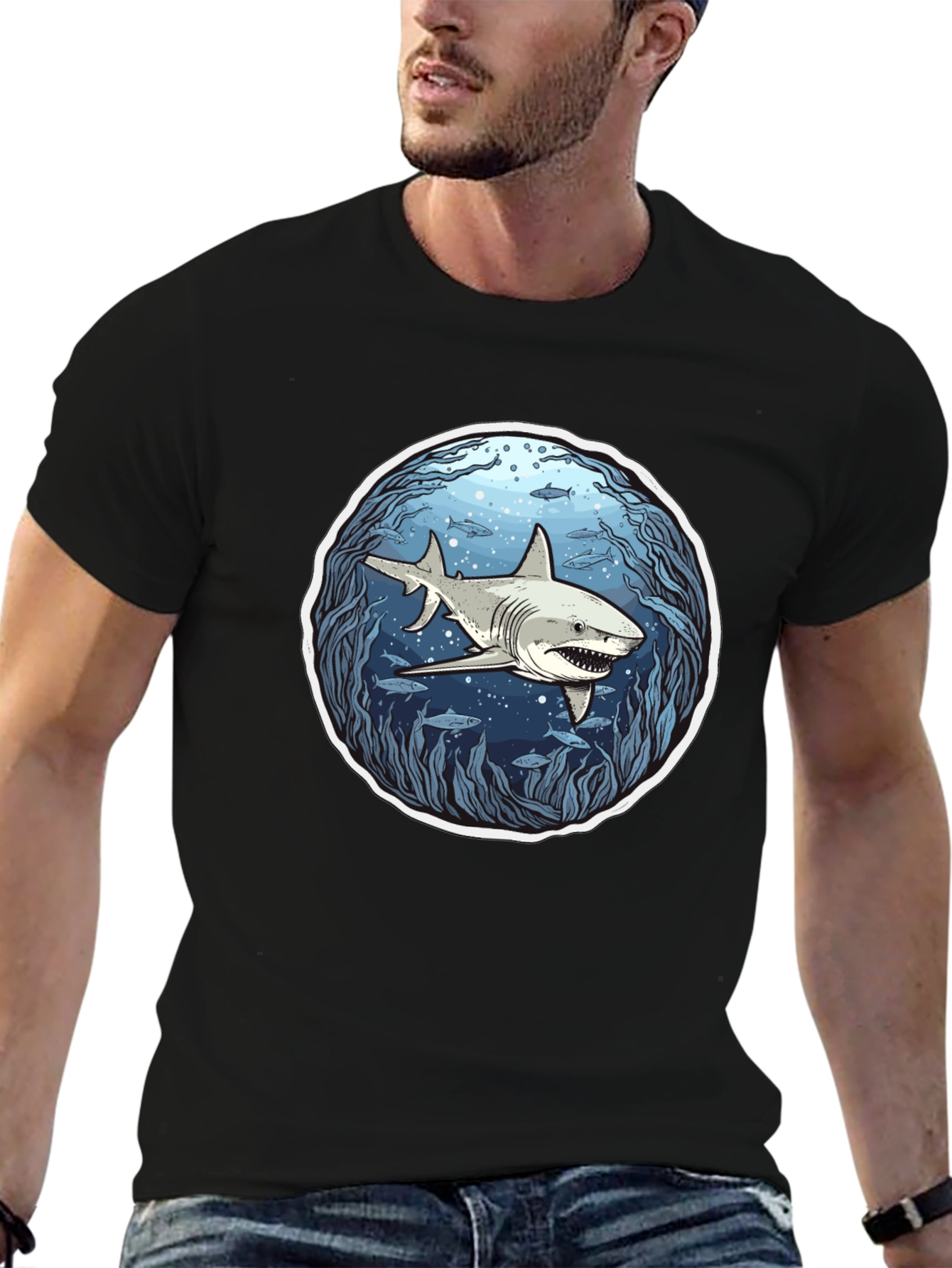 Shark Graphic Tee - Ocean Adventure