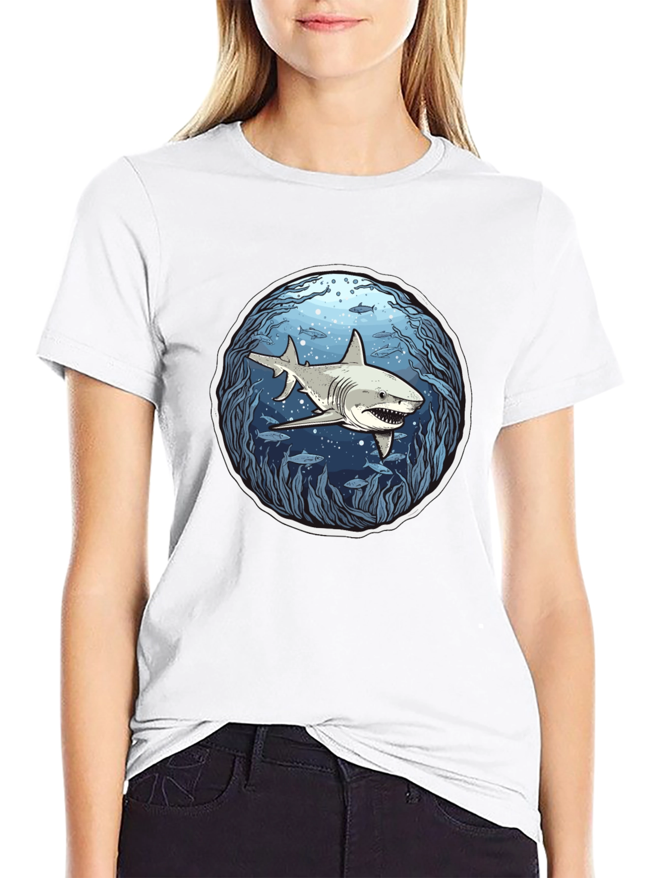Shark Graphic Tee - Ocean Adventure