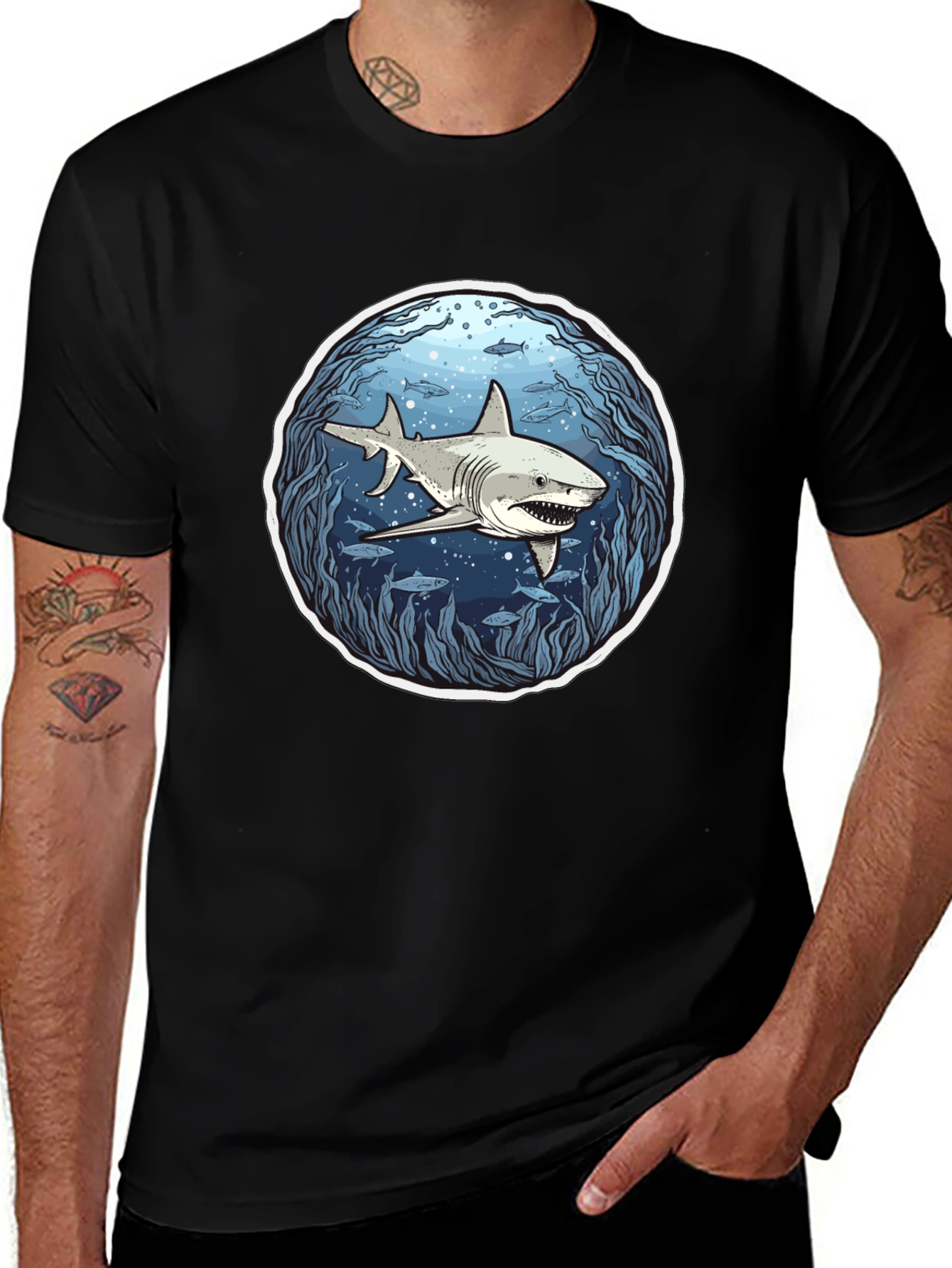 Shark Graphic Tee - Ocean Adventure