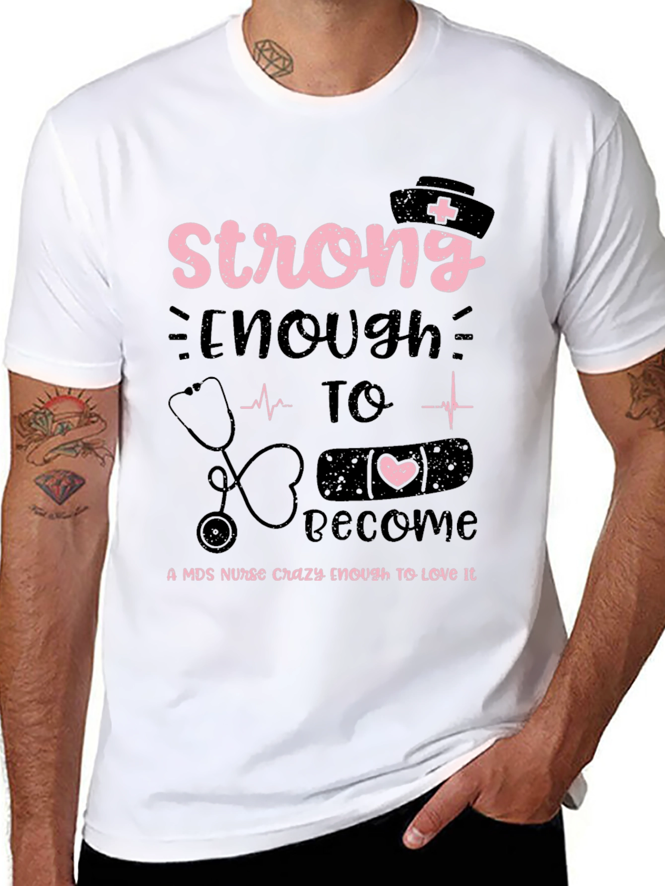 Strong Enough Nurse T-Shirt