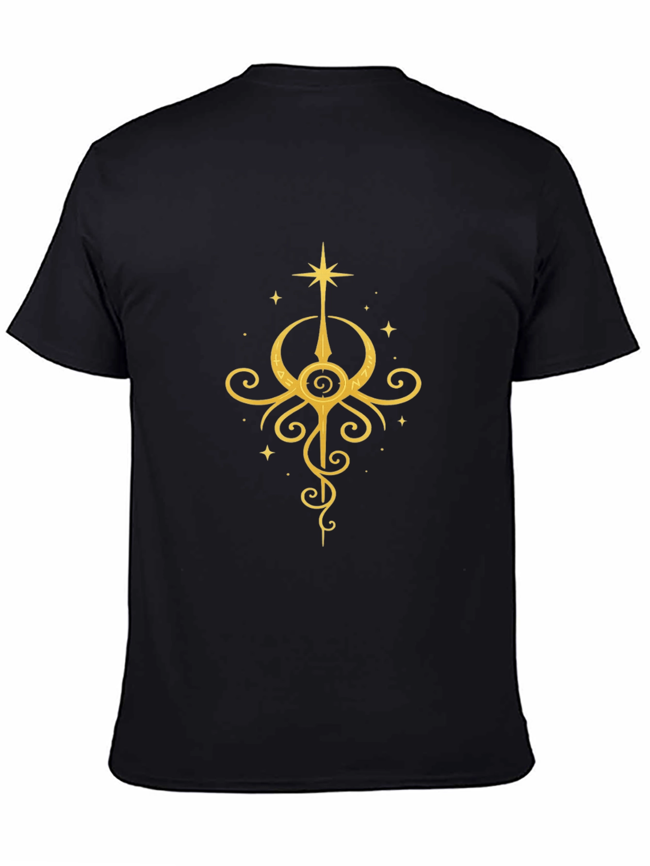 Celestial Symbol Black T-Shirt