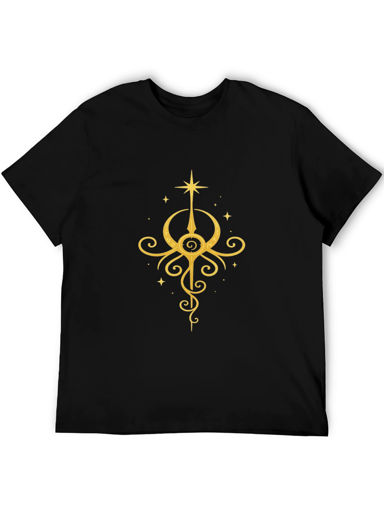 Celestial Symbol Black T-Shirt