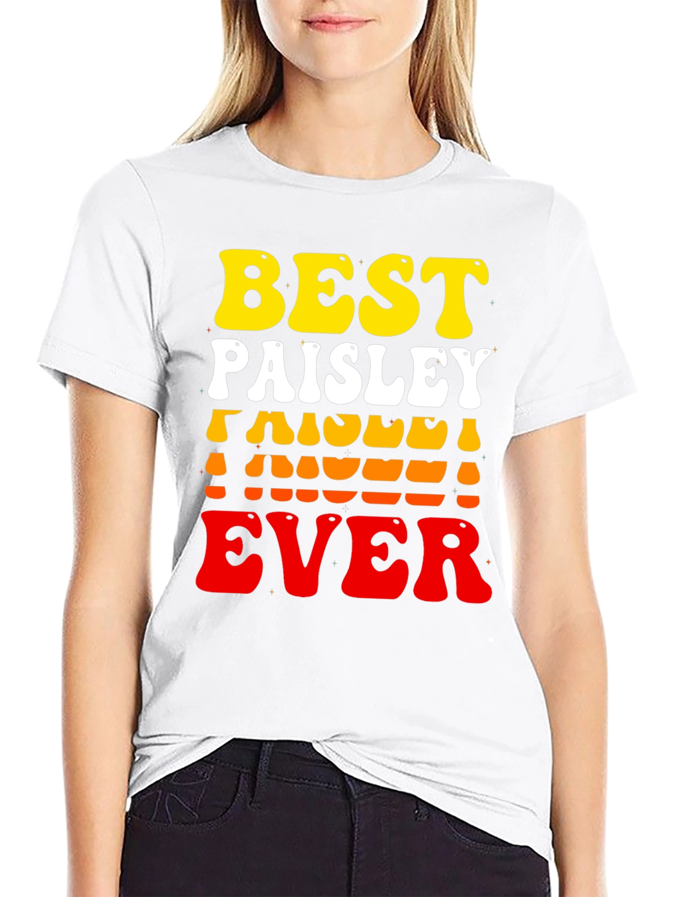 Best Paisley Ever T-Shirt - Retro Style Tee