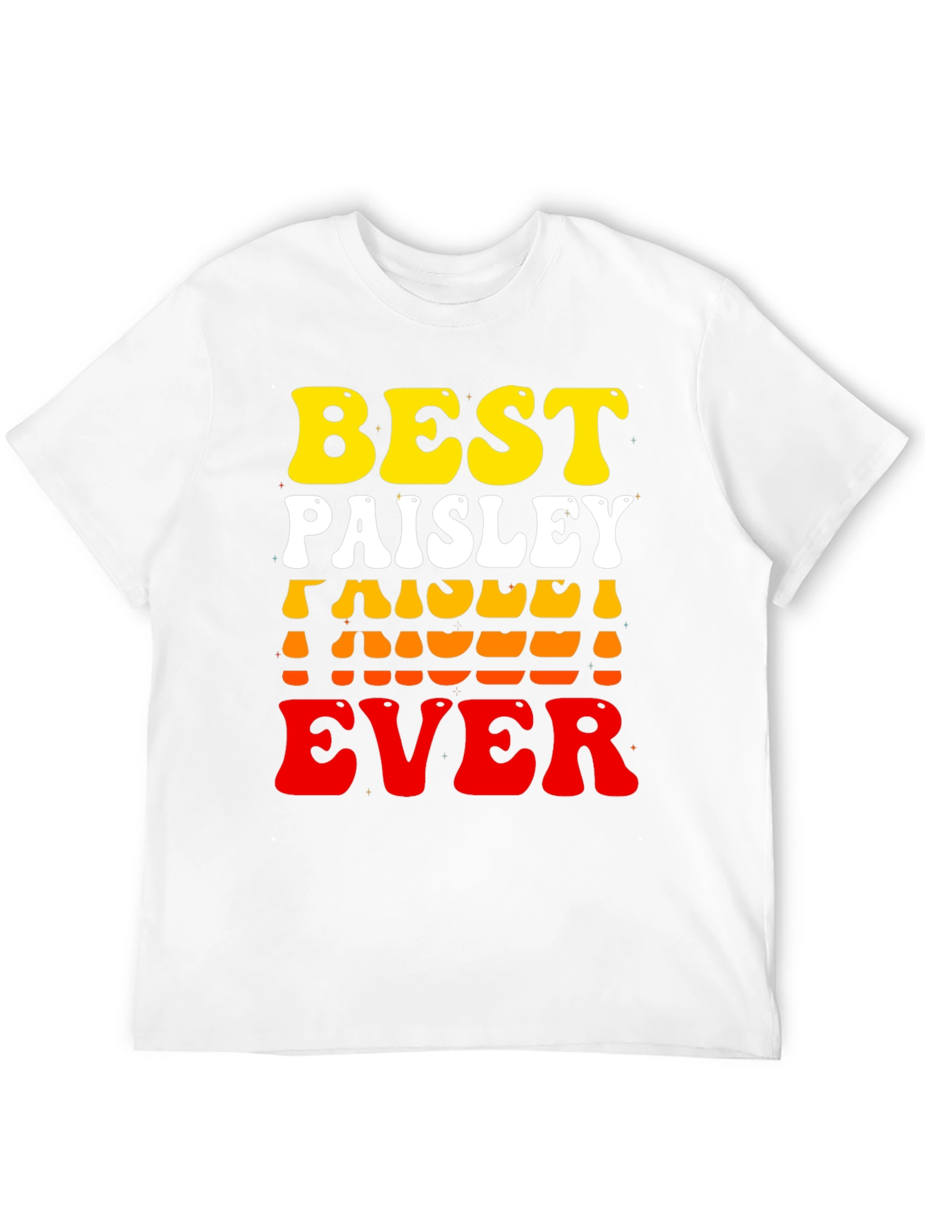 Best Paisley Ever T-Shirt - Retro Style Tee