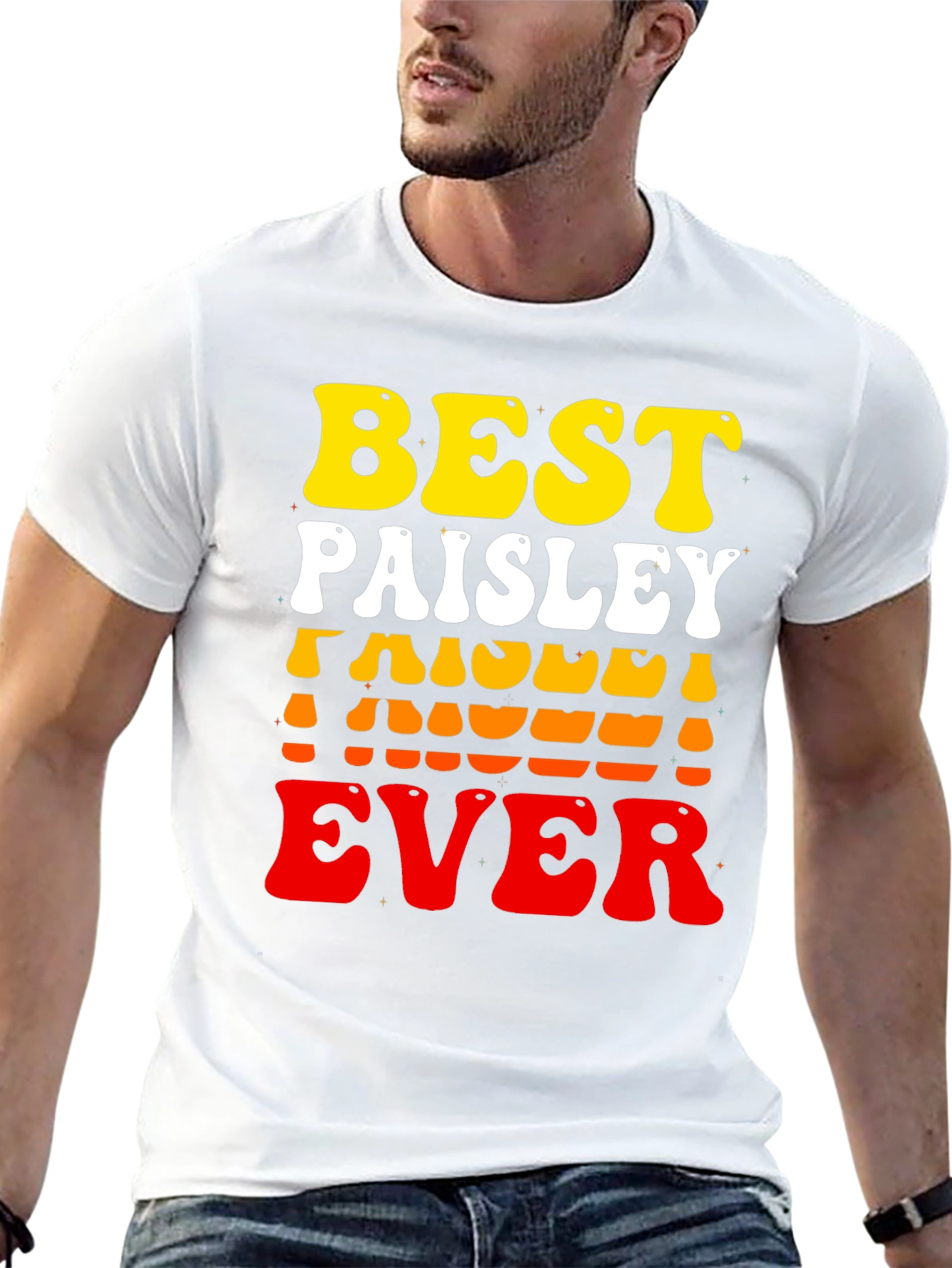 Best Paisley Ever T-Shirt - Retro Style Tee