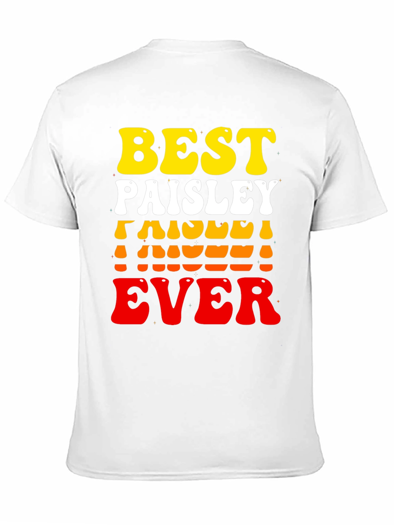 Best Paisley Ever T-Shirt - Retro Style Tee