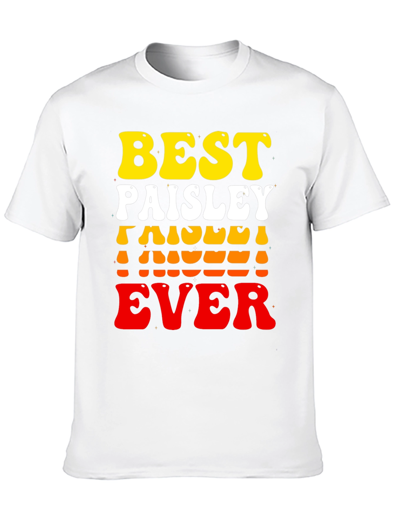 Best Paisley Ever T-Shirt - Retro Style Tee