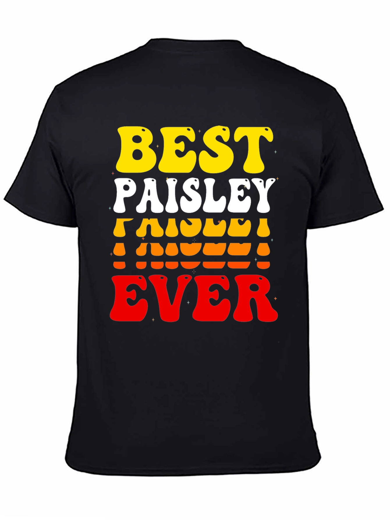 Best Paisley Ever T-Shirt - Retro Style Tee