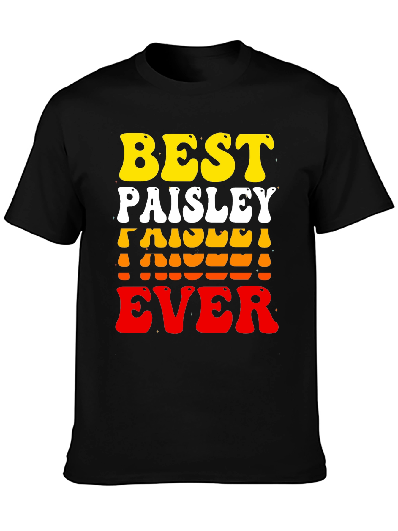 Best Paisley Ever T-Shirt - Retro Style Tee