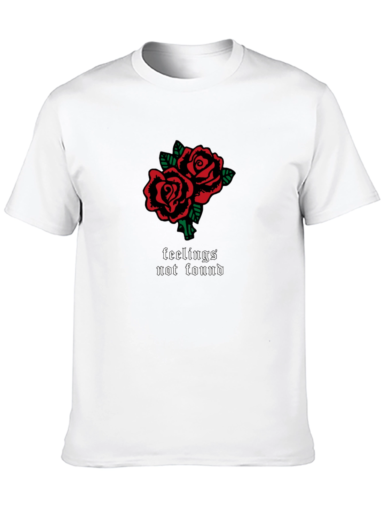 Feelings Not Found Graphic Tee - Black