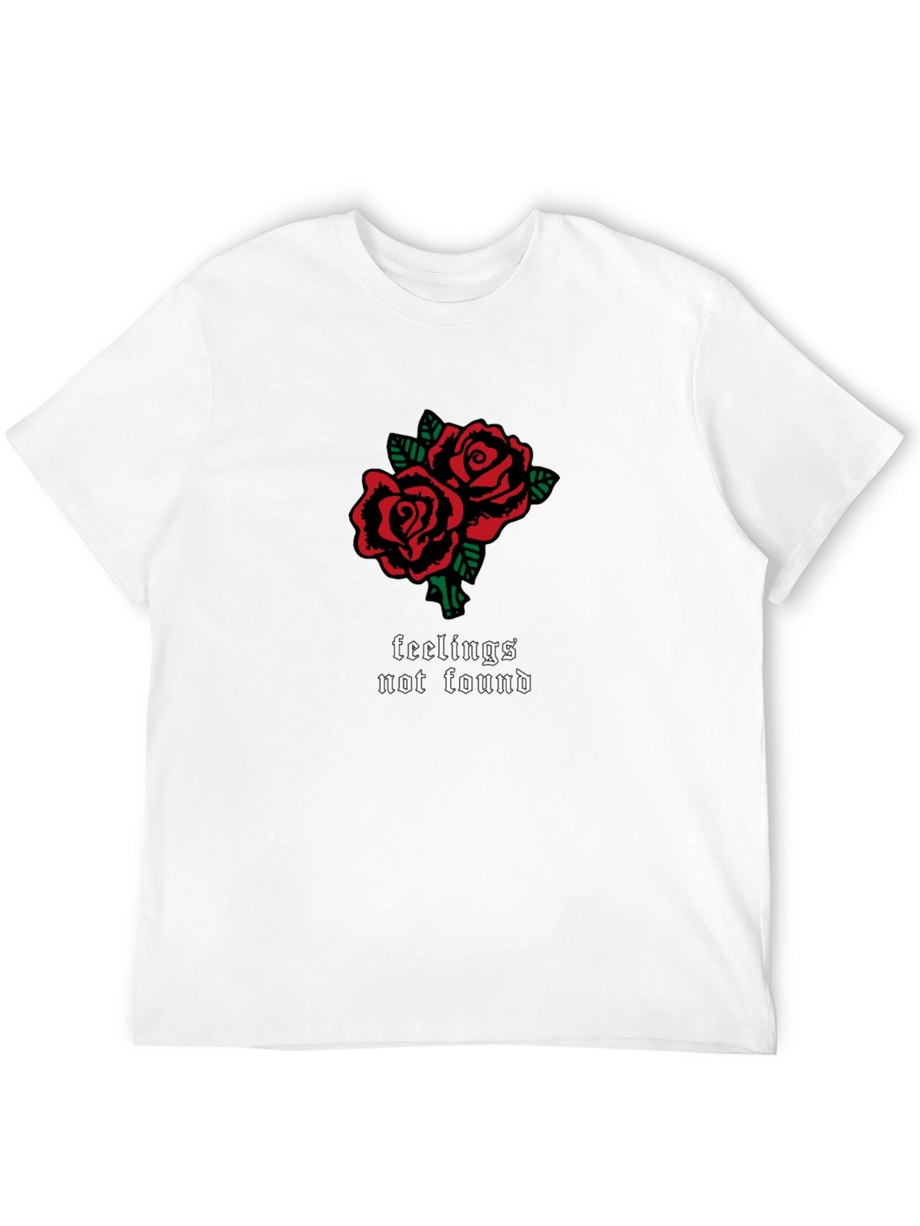 Feelings Not Found Graphic Tee - Black