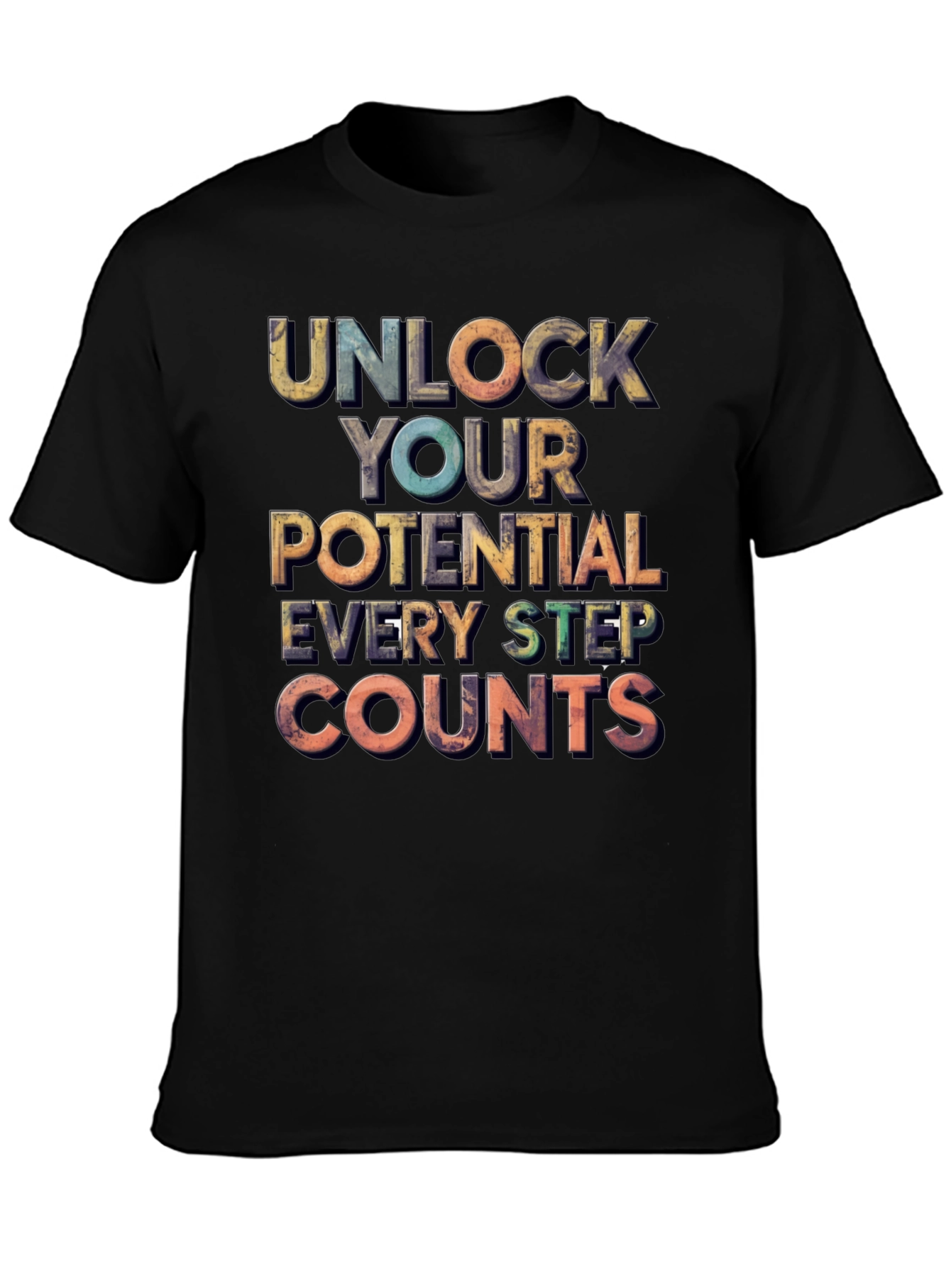 Unlock Your Potential Motivational Graphic Tee