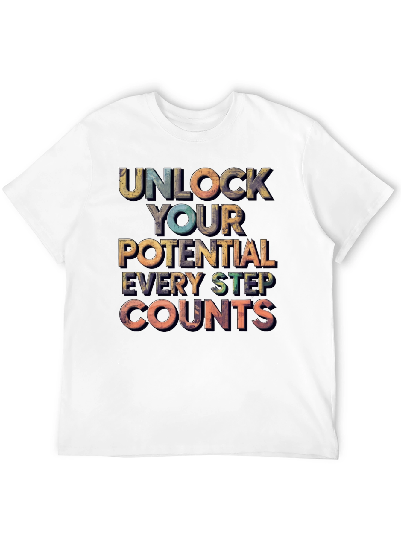 Unlock Your Potential Motivational Graphic Tee