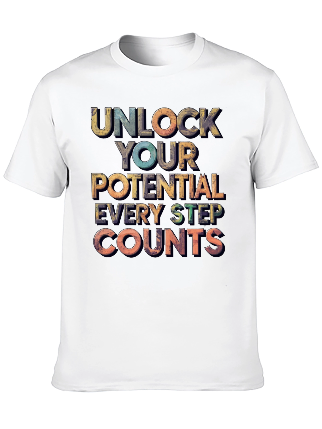 Unlock Your Potential Motivational Graphic Tee